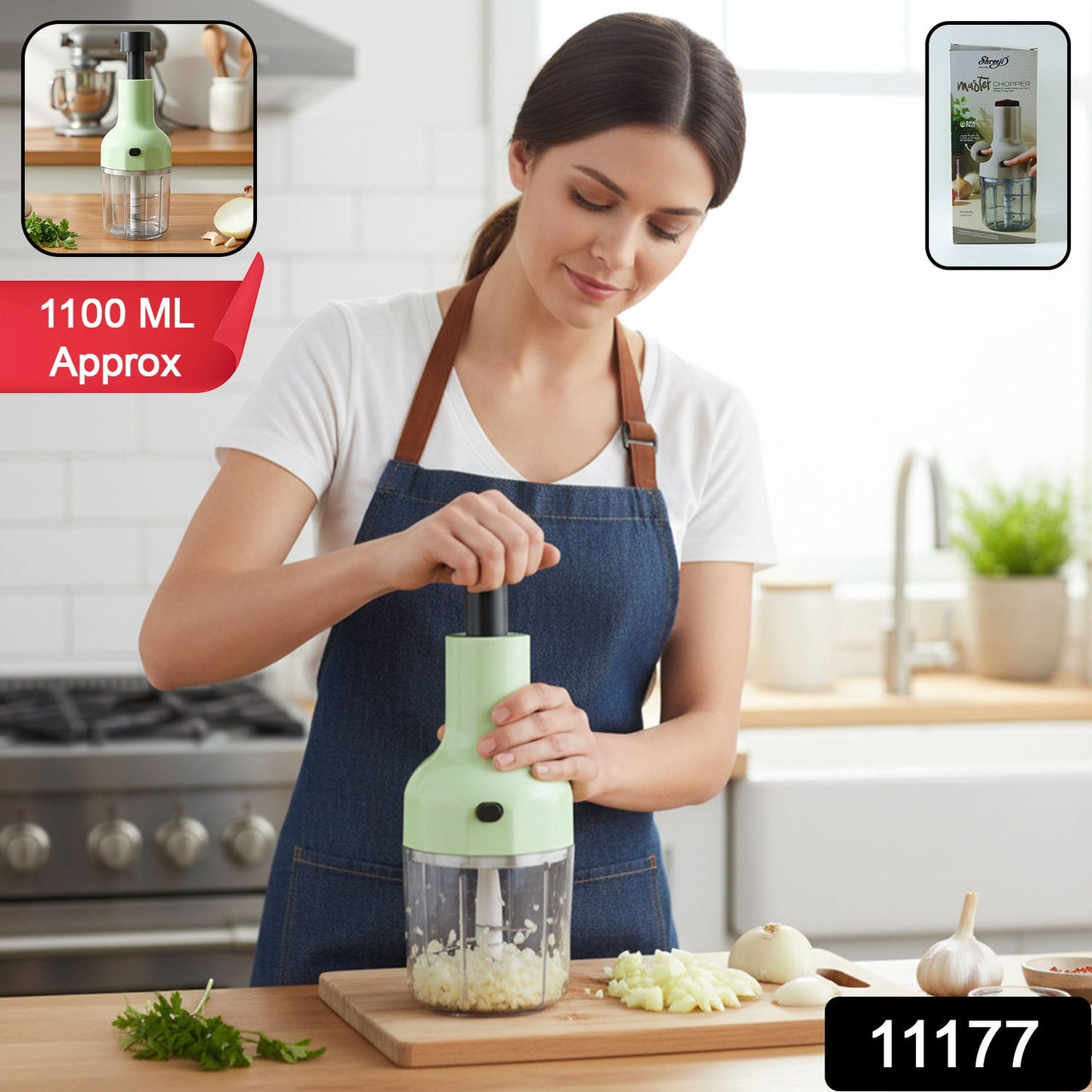 hand press vegetable cutter chopper container