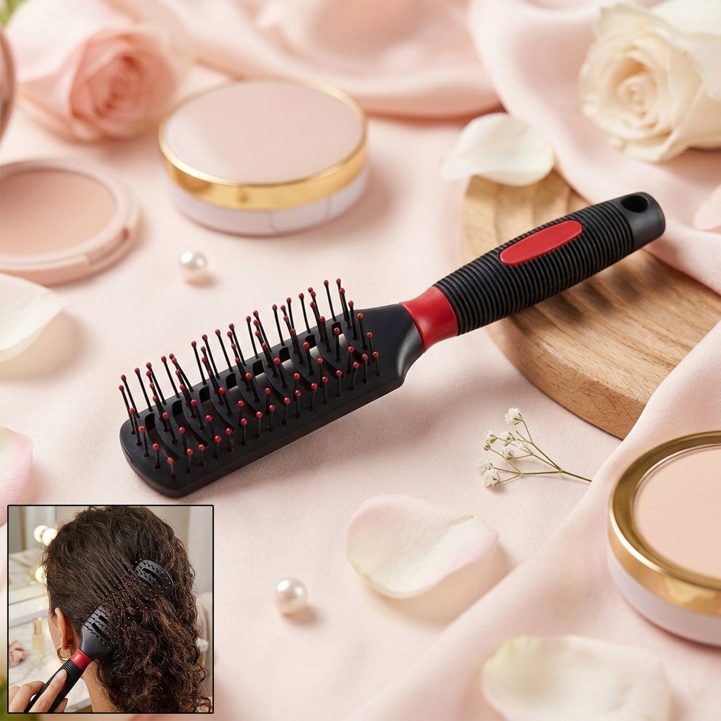 detangling soft hair comb for smooth hair styling