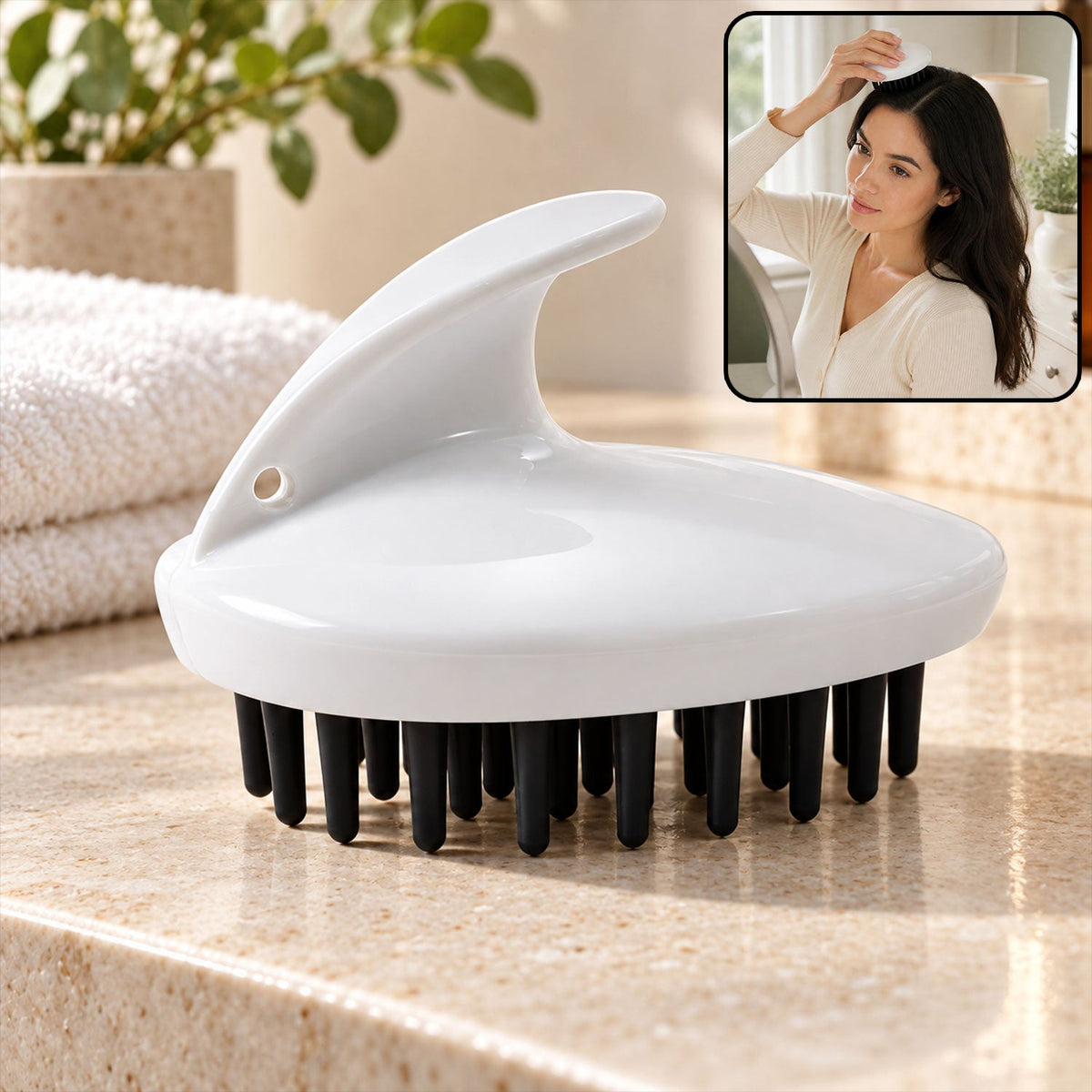 Scalp massager brush pack