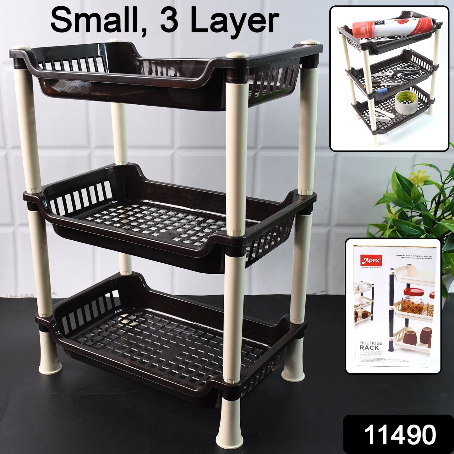 Apex Triple Tray Organizer