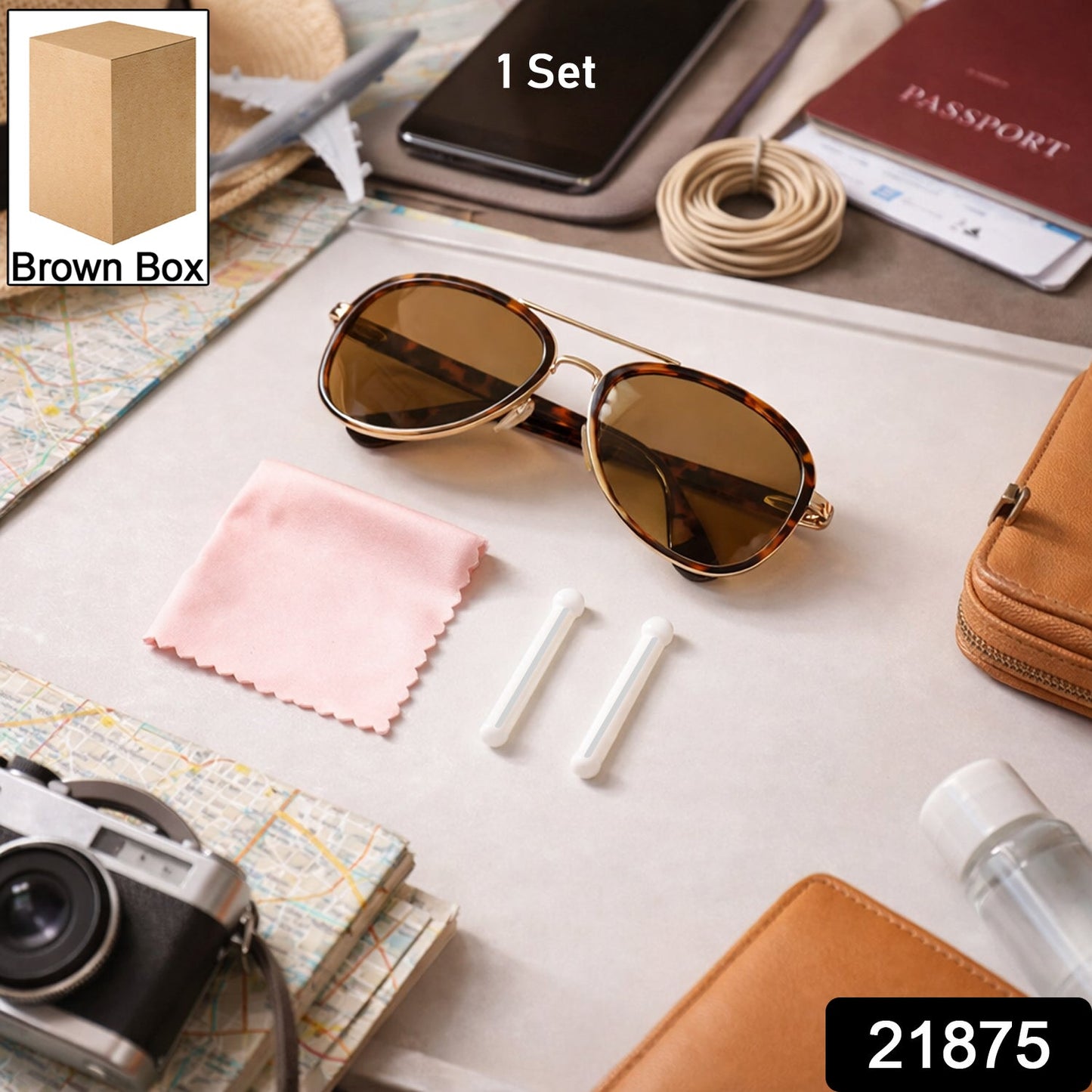 Travel Sunglasses Protection Kit (1 Set)