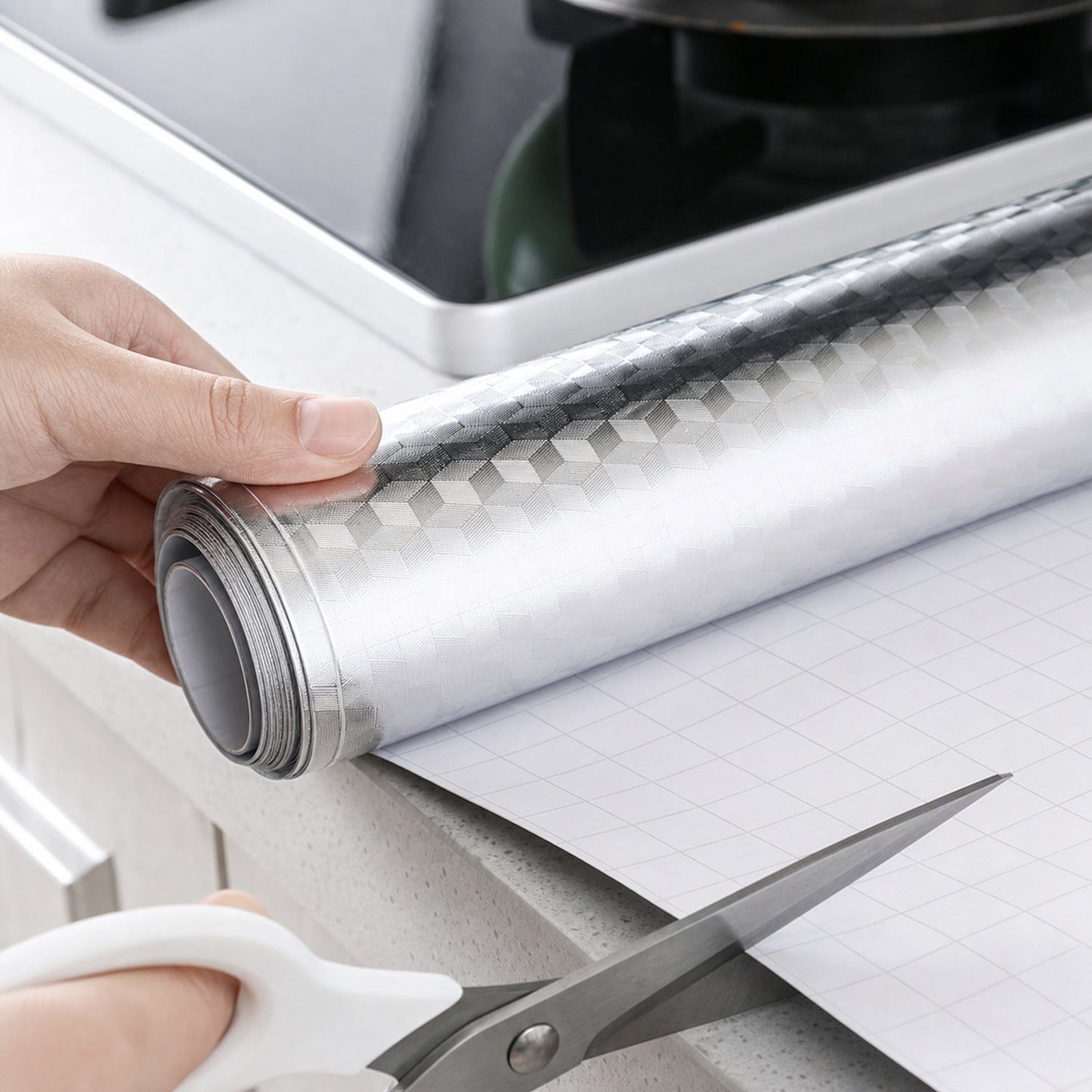 Aluminium foil paper roll kitchen