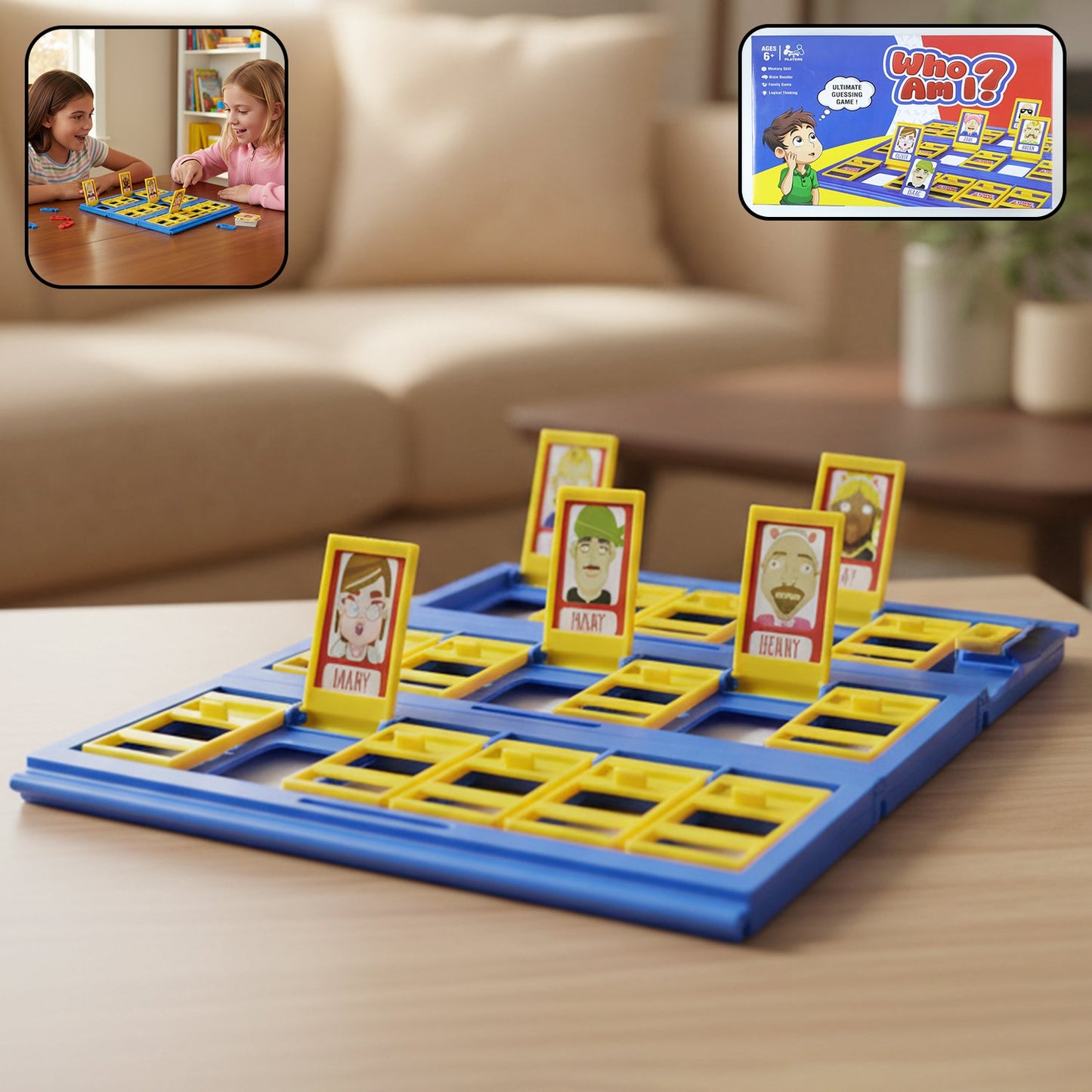 Who Am I Guessing Board Game for Kids (1 Pc)