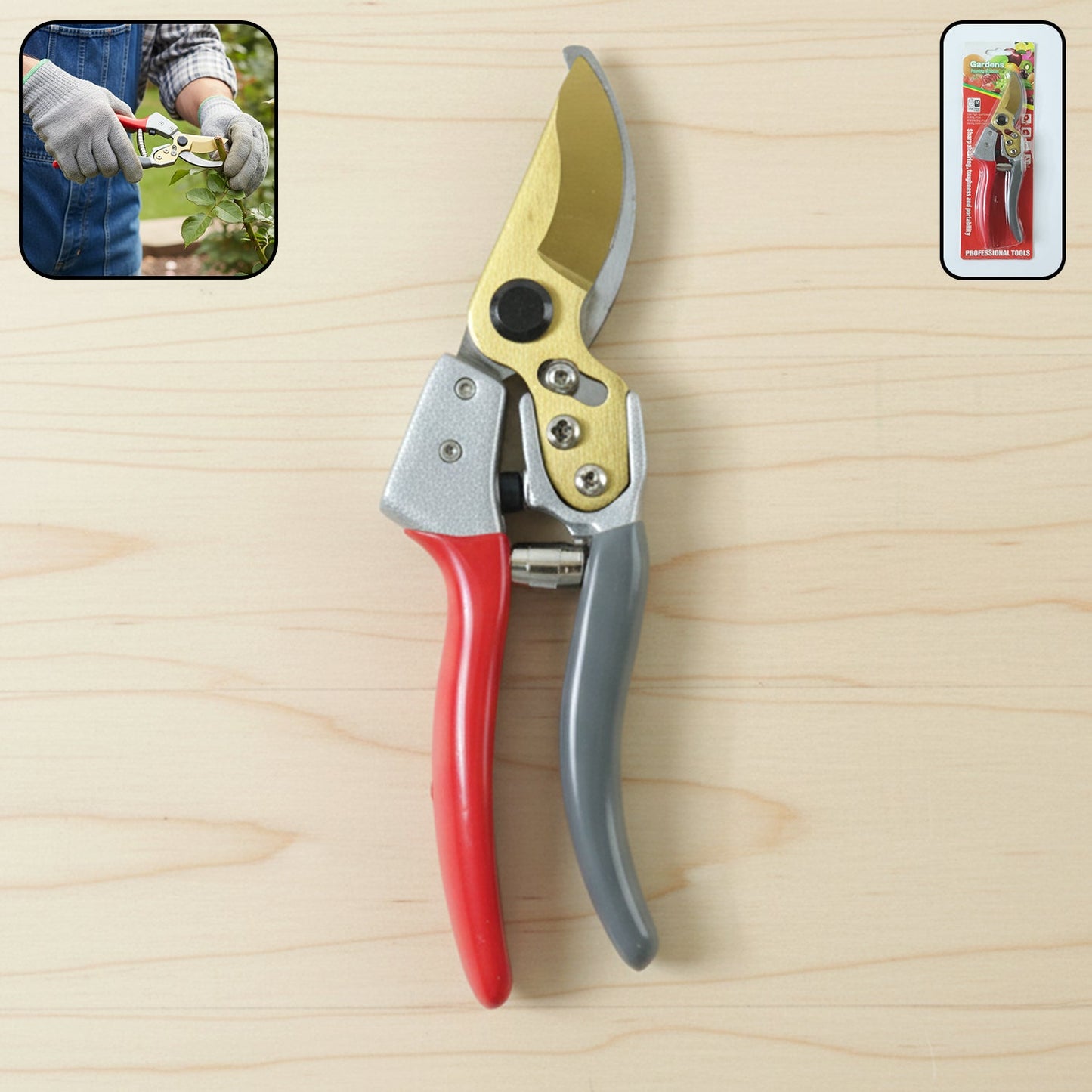 8 inch garden pruners scissor cutter for plants