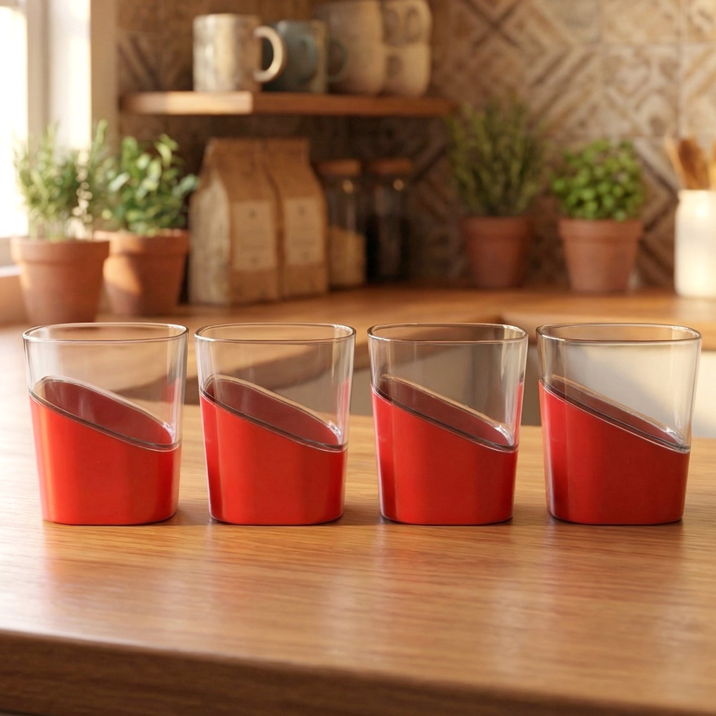 modern plastic tumbler glasses for home use
