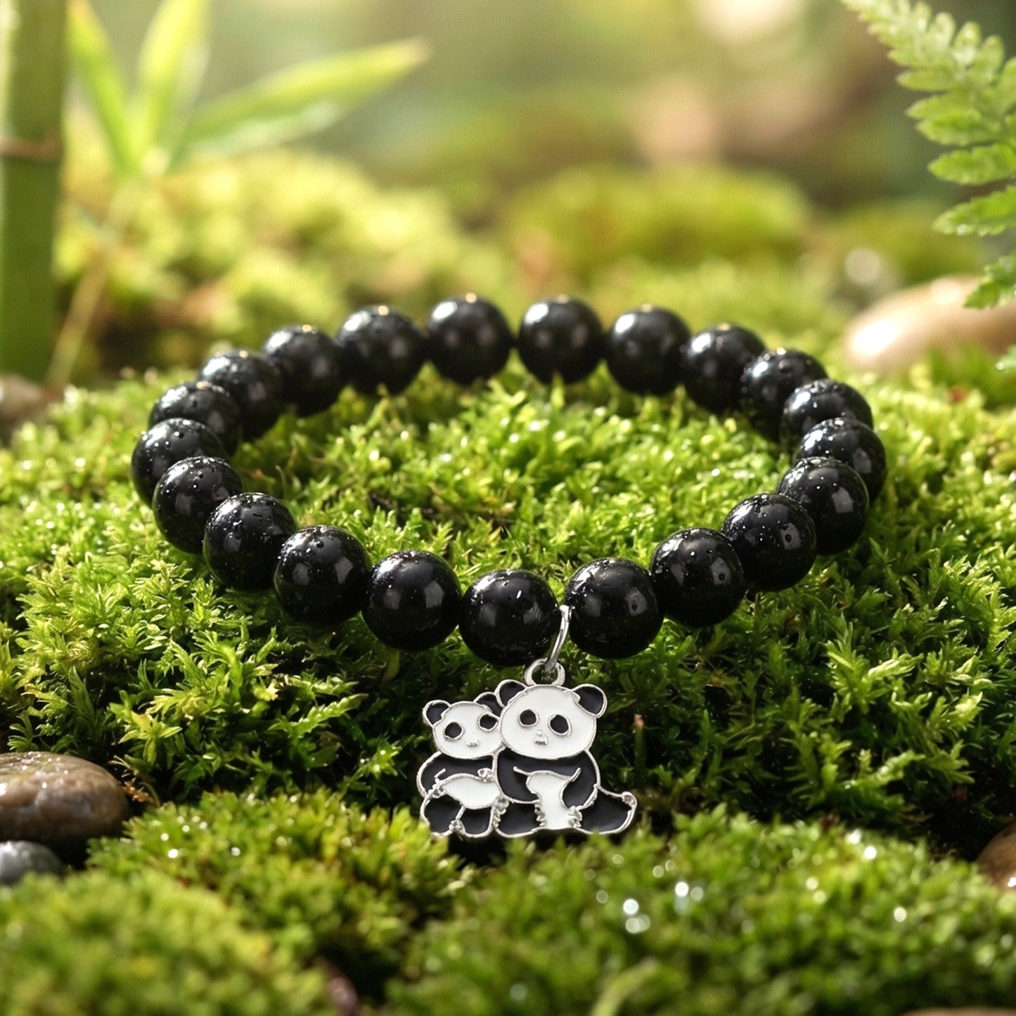 Premium Multicolor Pastel Bead Stretch Bracelet (1 Pc)