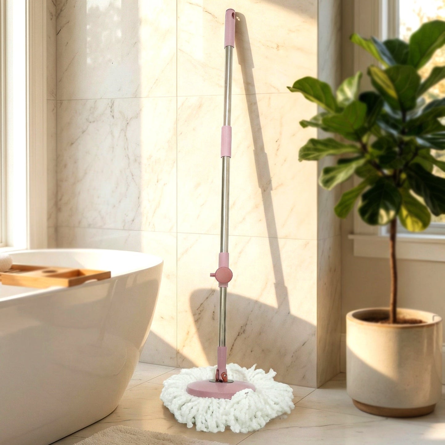 Supermom Turbo Spin Mop Pipe Set (1 Set, 130 Cm)