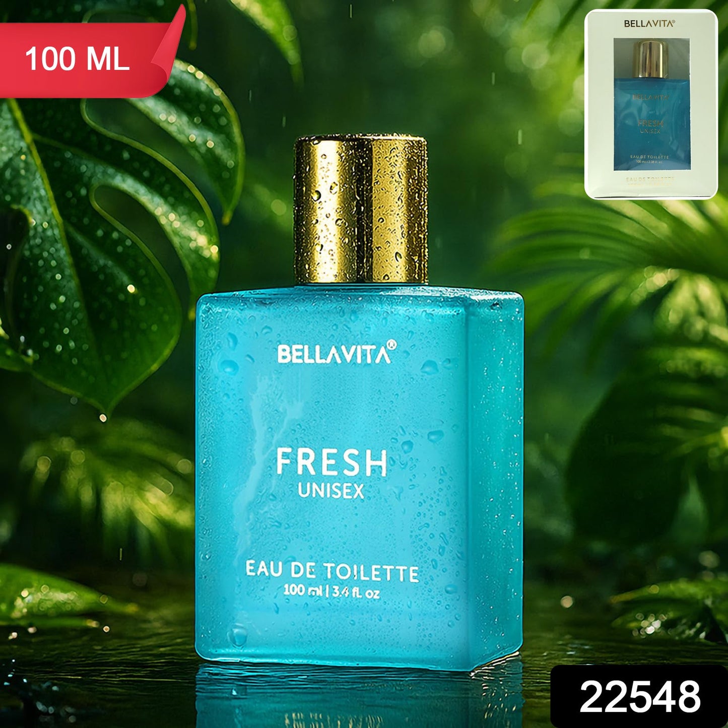 Bellavita Premium Fresh Unisex Eau De Toilette Perfume 100 ML
