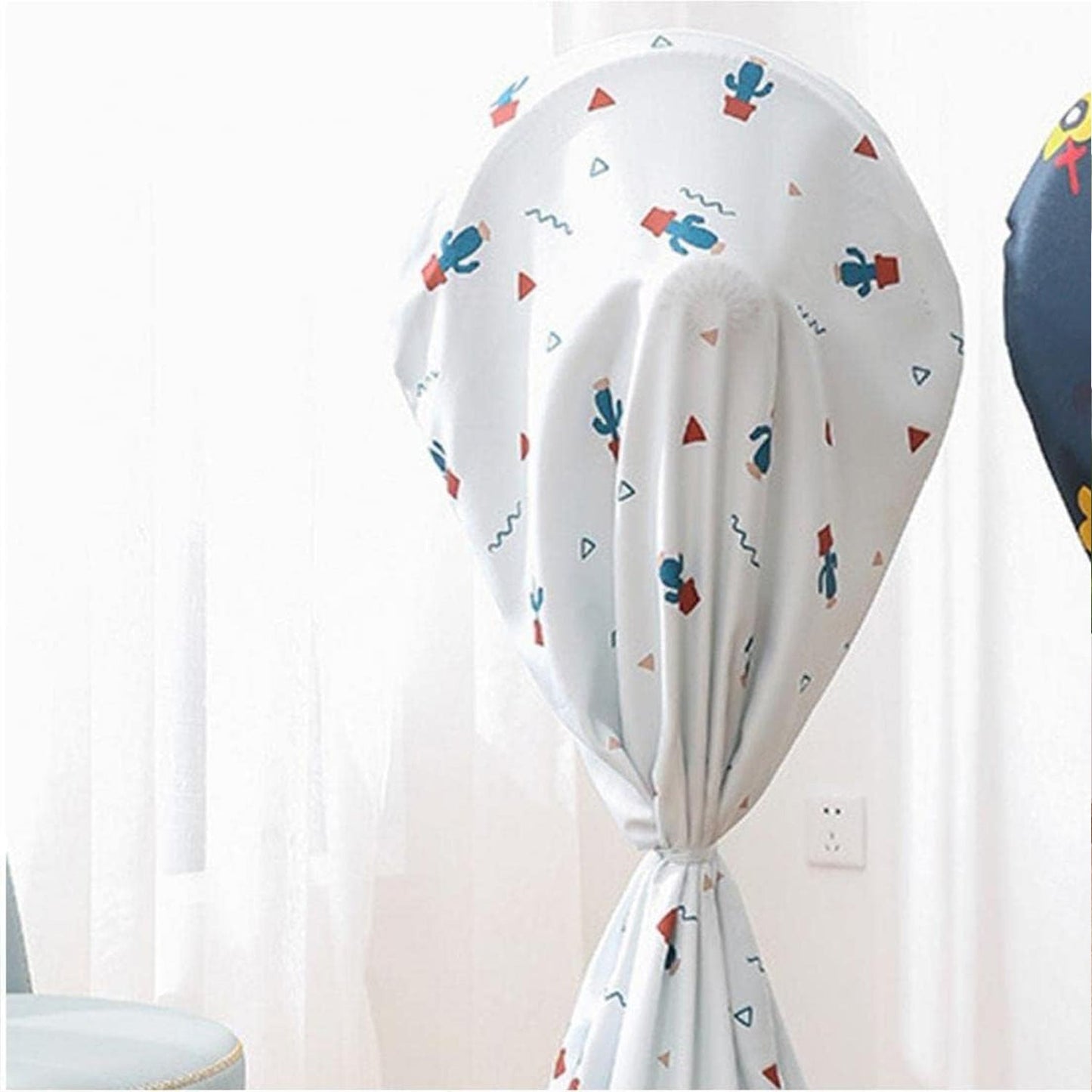 Decorative Dustproof And Waterproof Table Fan Cover, Useful When The Fan Is Not In Use. (Mix Size / Design / Mix Color)