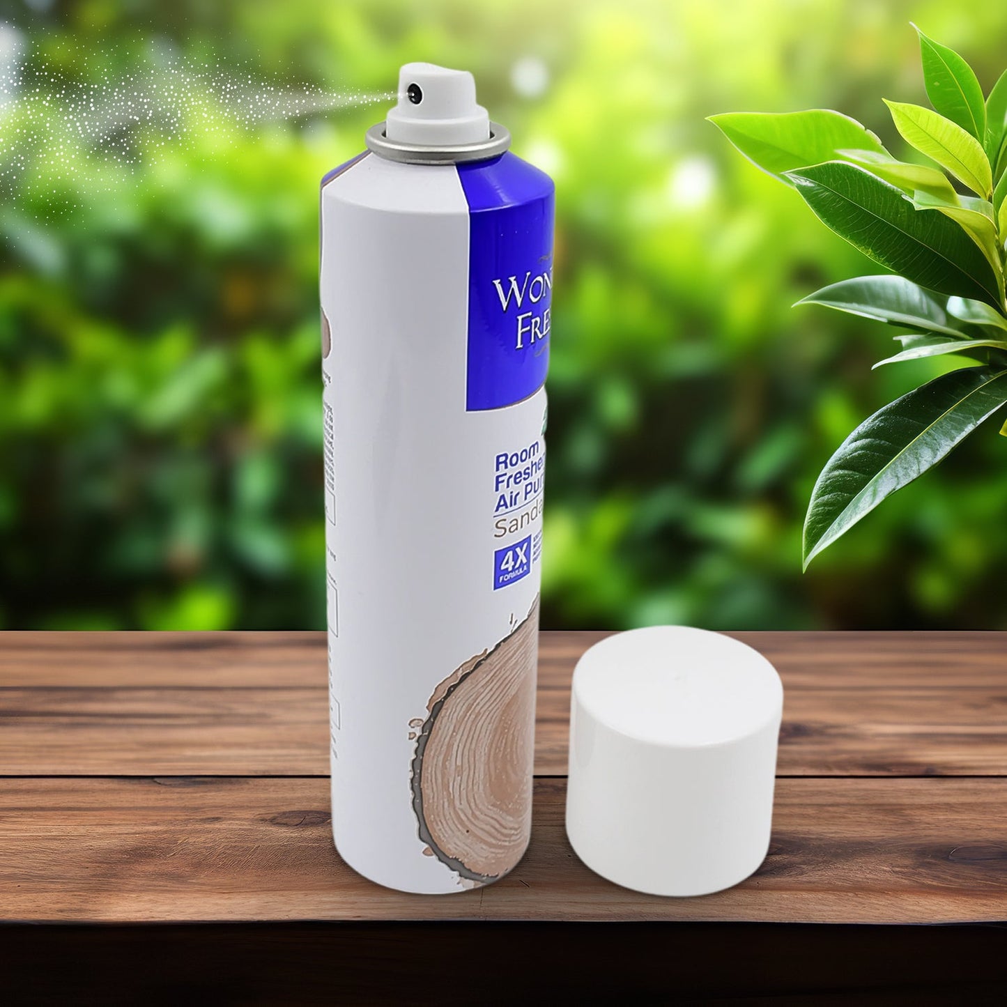 Fresh Air Freshener Spray, Sandalwood Fragrance | Long Lasting Fragrance for Home & Office (Mix Fragrance / 125 Gm)
