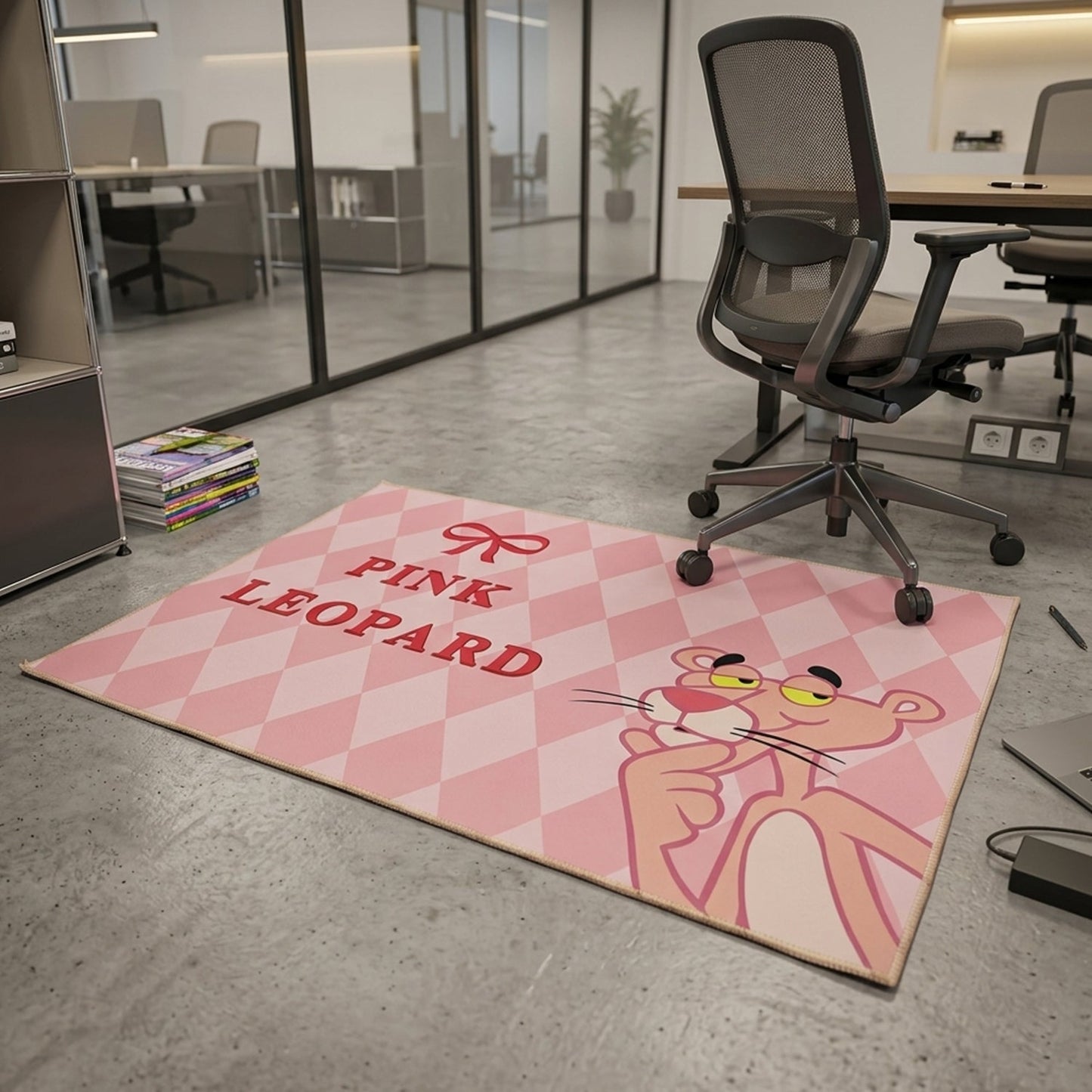 Premium Anti Slip Bathroom Floor Mat (1 Pc, 90x59 Cm)