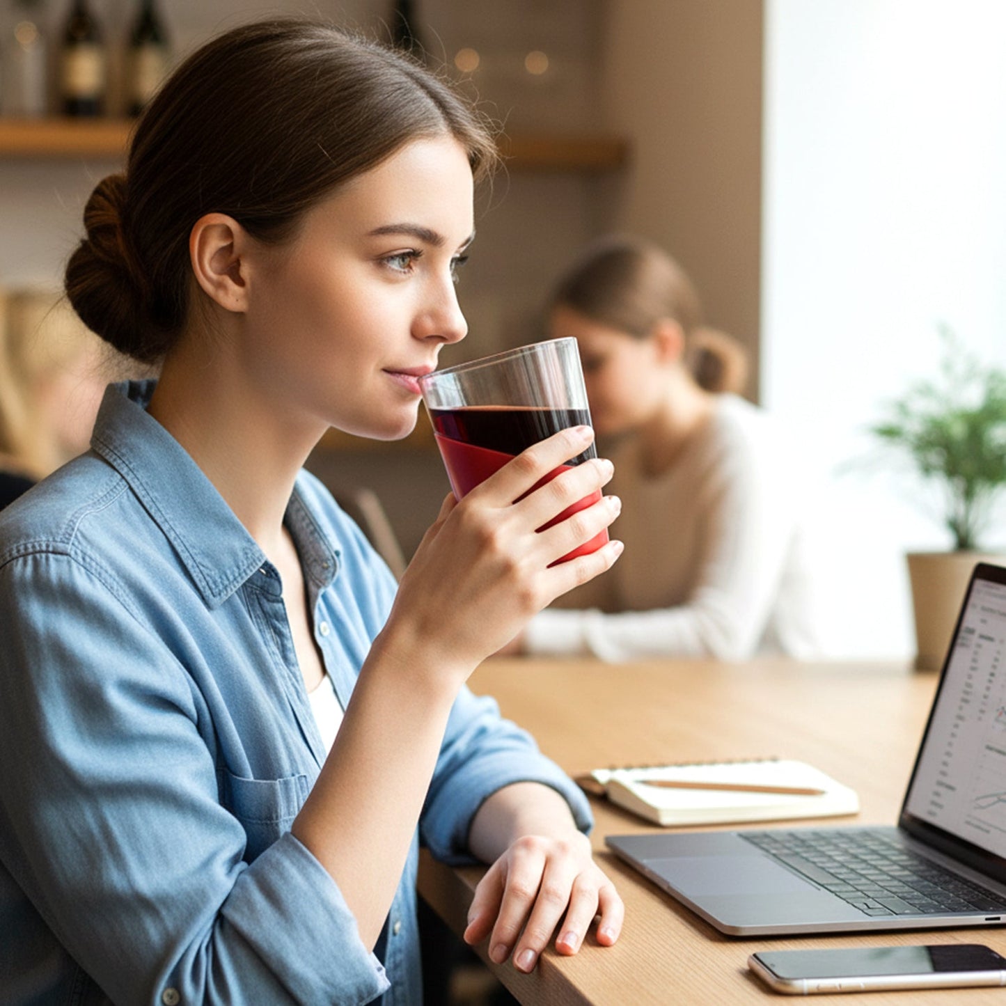 Prexo Stylish Grip Base Plastic Selo Glass (4 Pc, Set 300 ML Each)