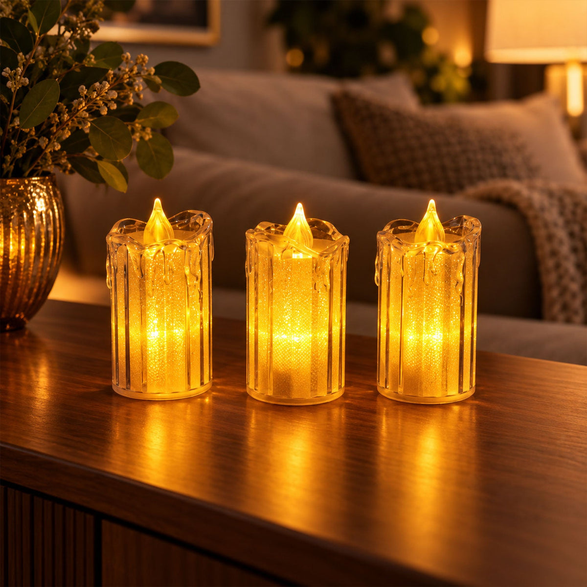 LED candle detail