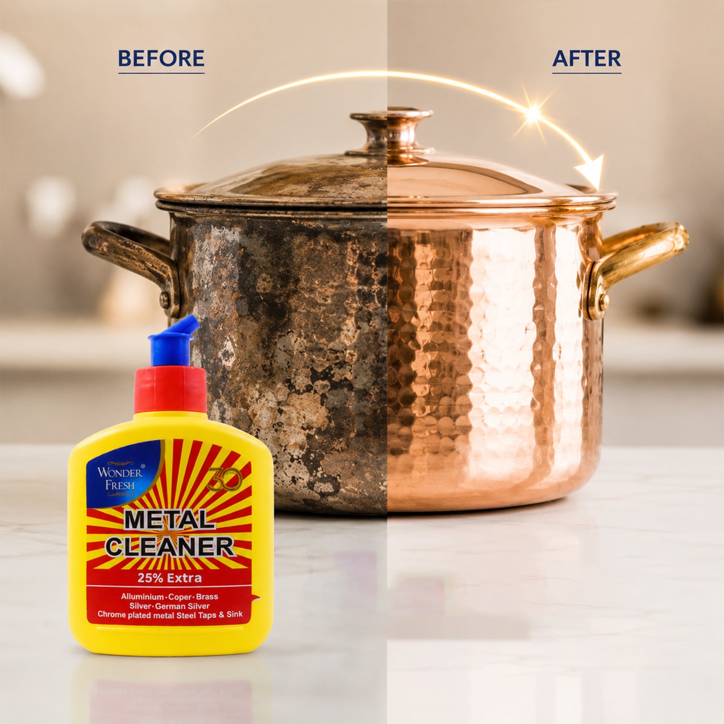 All Metal Cleaner for Polisher Protectant & Cleaner (250 ML)