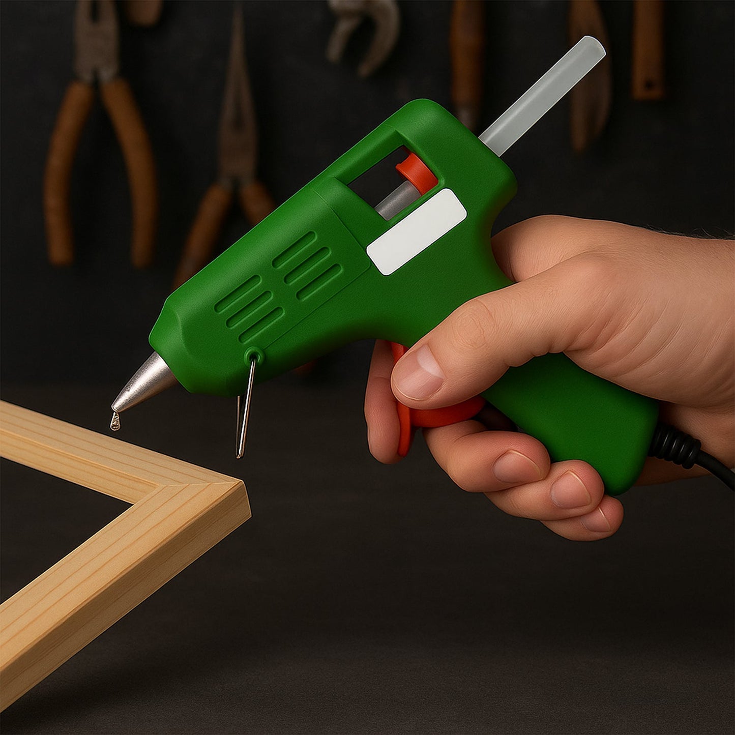 Hot Melt Glue Gun – 60W for Crafts & Quick Repairs | Indo Glow