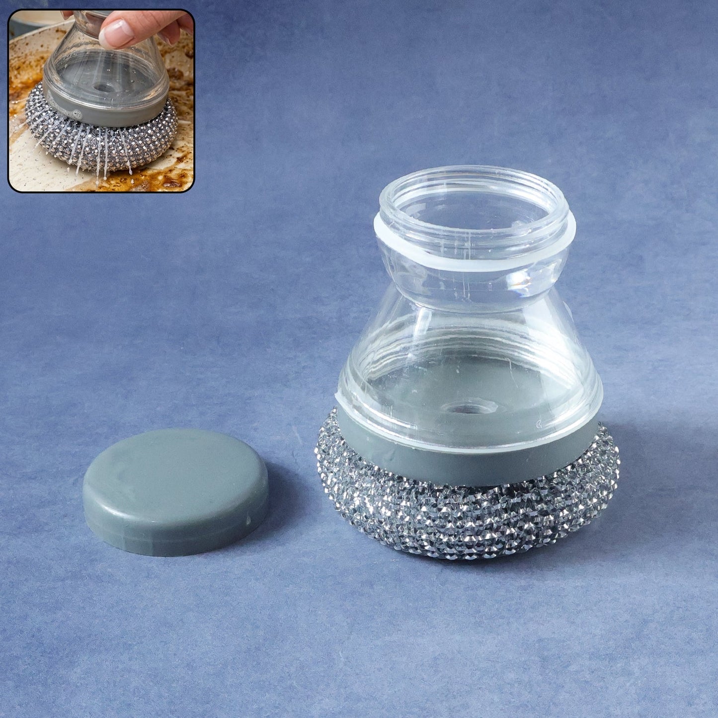 Liquid Dispensing Dish Cleaning Brush 1 Pc