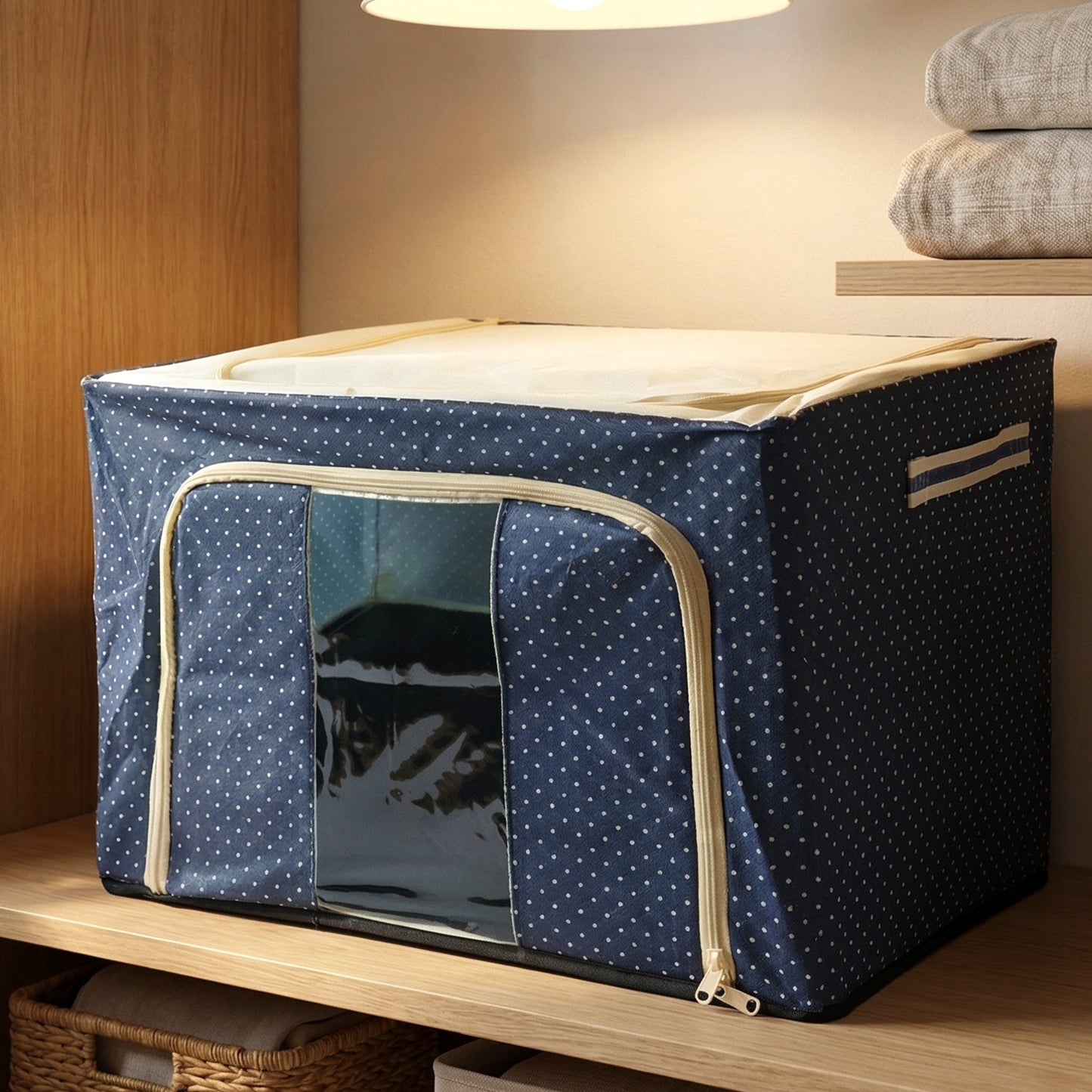 Foldable Cloth Storage Box 50x40 Cm