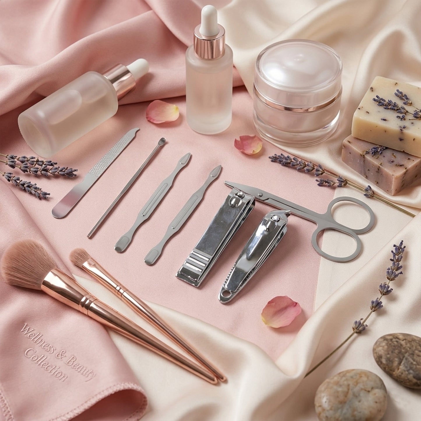 6 in 1 Professional Manicure Pedicure Nail Grooming Kit (1 Set)