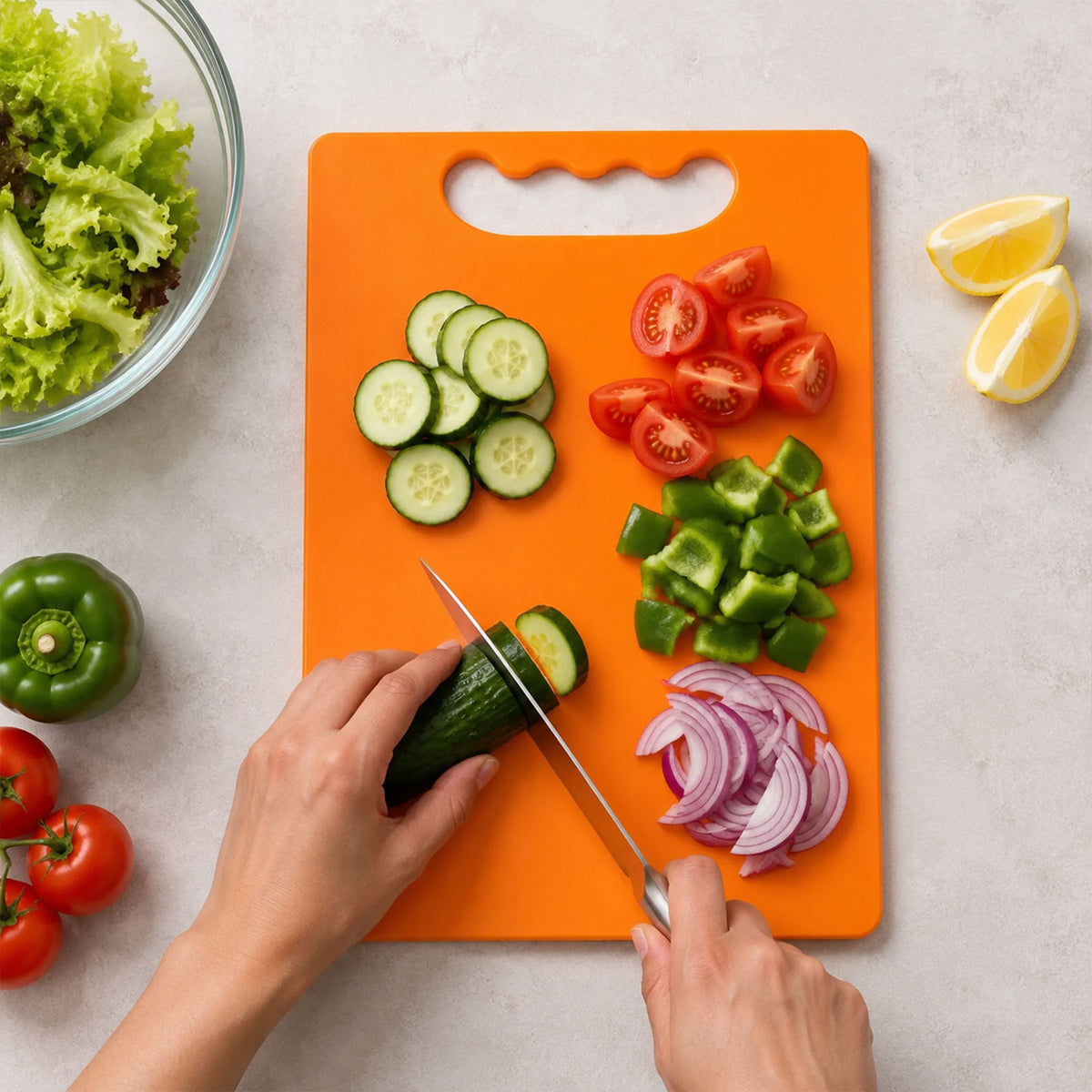 Kitchen Plastic Cutting / Chopping Board
