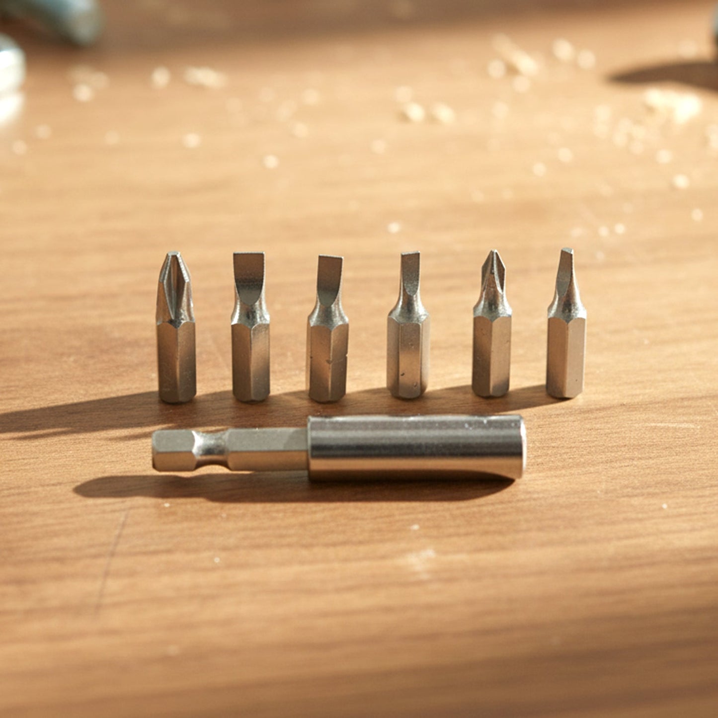 precision bit screwdriver set with magnetic holder