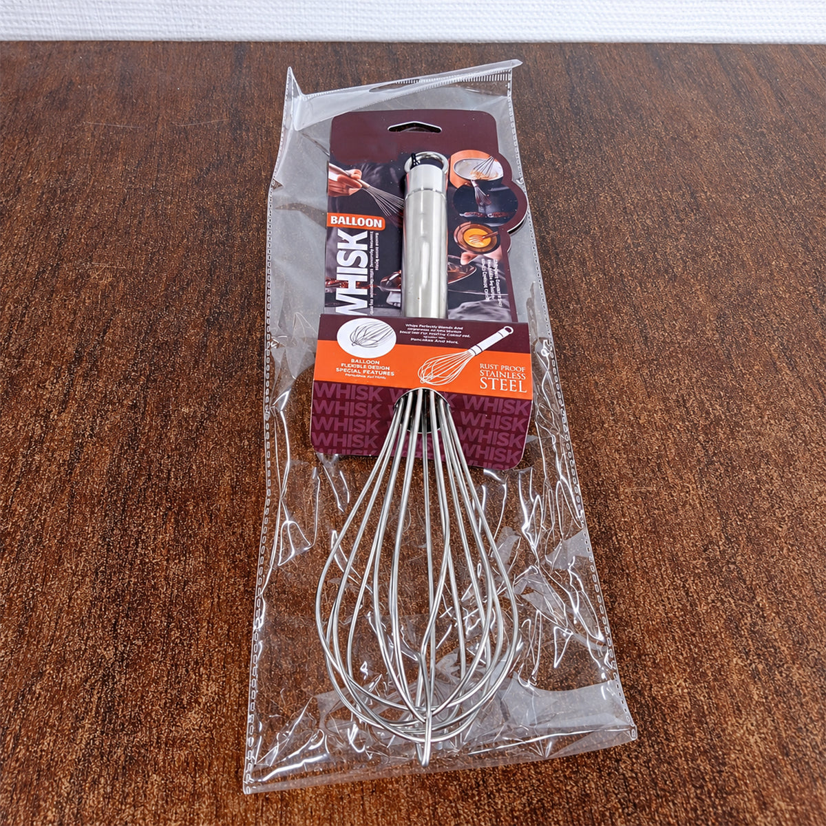 Stainless Steel Medium Hand Whisk (1 Pc)