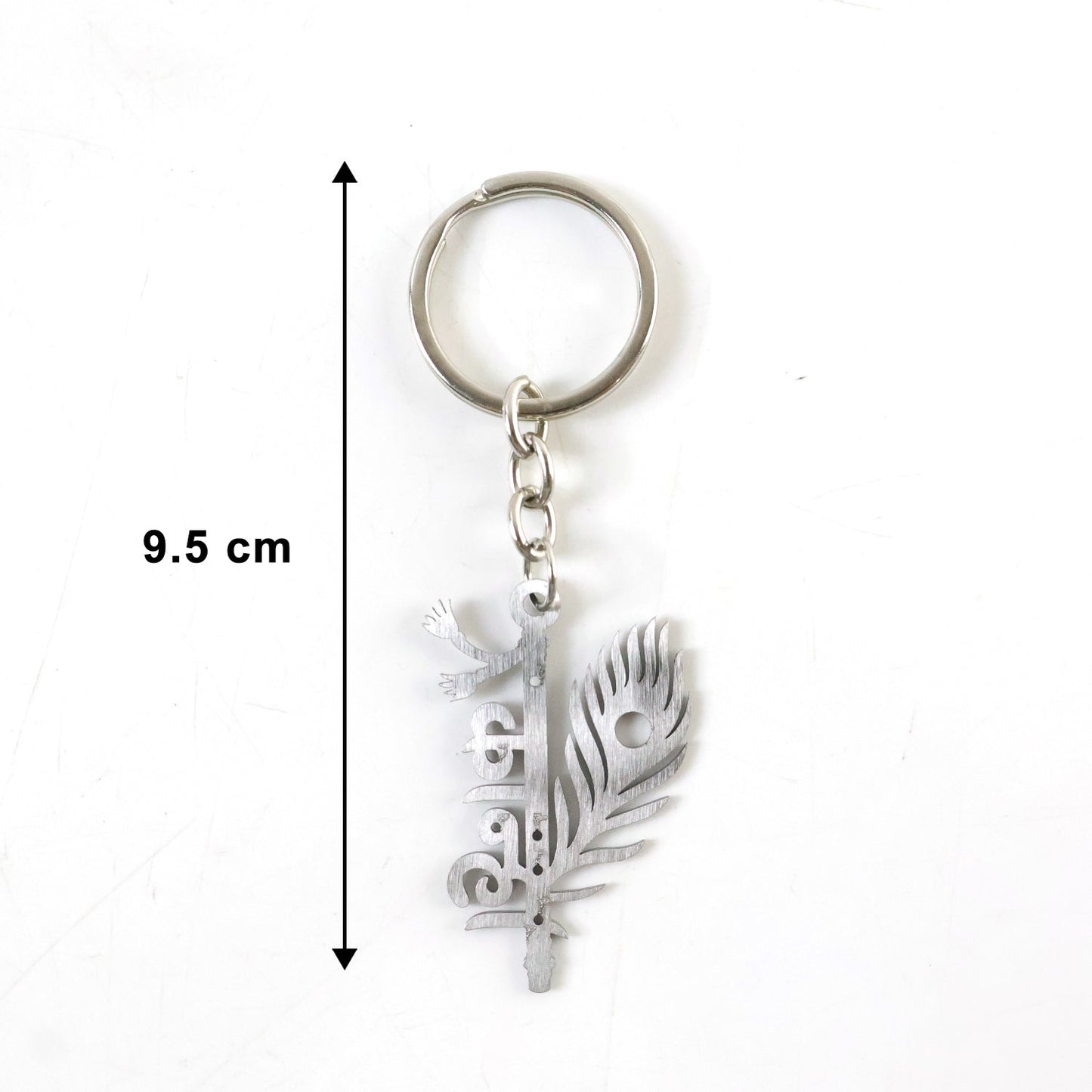 Premium Metal Kanha Keychain 1 Pc