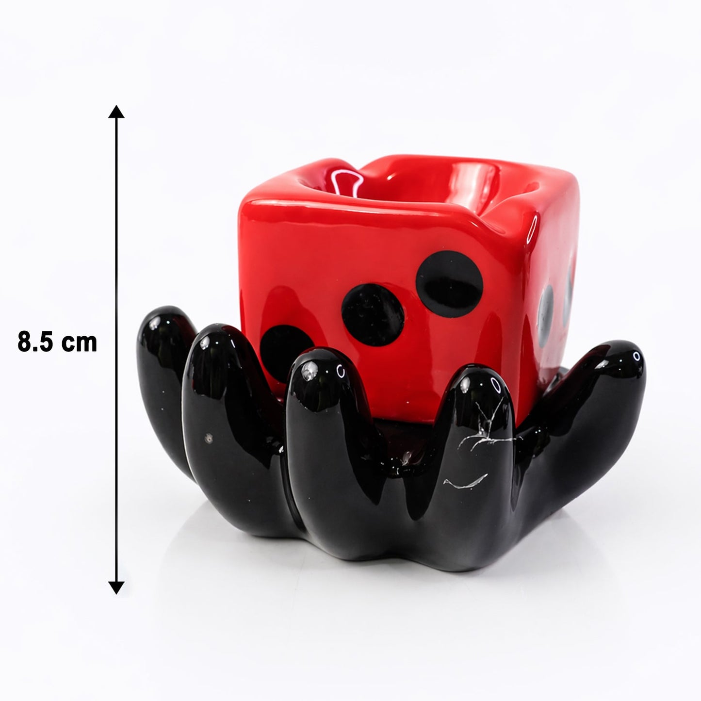 elegant decorative ashtray bowl dice style