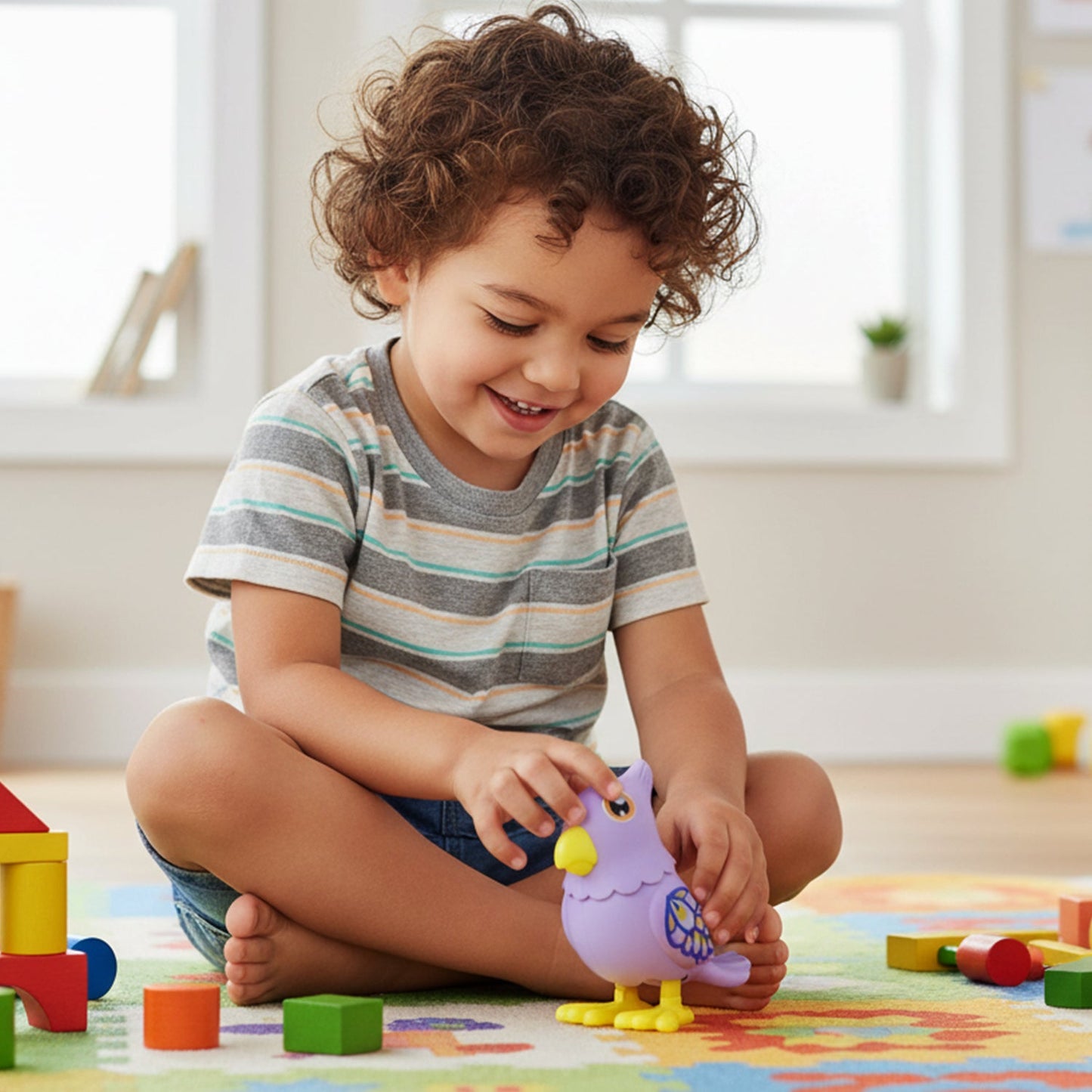 Kids mechanical bird