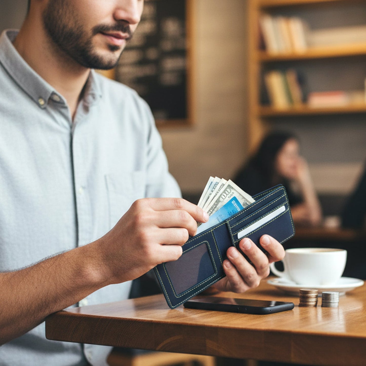 corporate gift set for men leather wallet combo