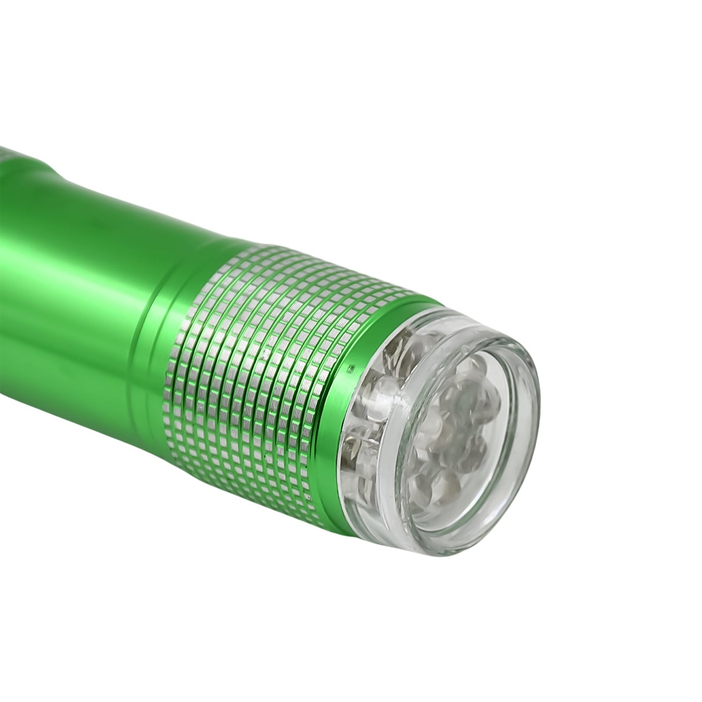 Super-Bright Mini 9 LED Bulb Pocket Torches - Small Torch Flashlight for Camping, Hiking, DIY, Travelling, Outdoors and More 3 Battery operated (Battery not included / 1 pc)
