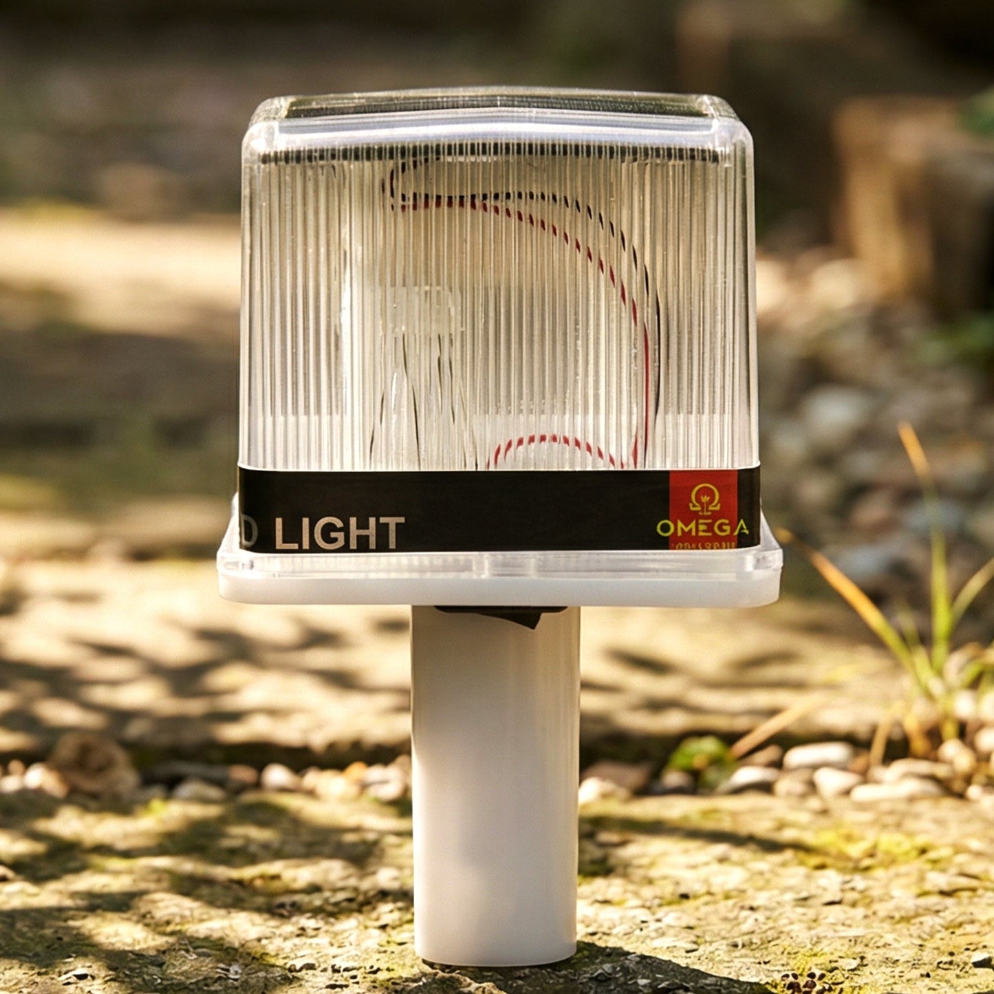 1200mAh Solar Powered LED Warning Beacon Light (1 Pc)