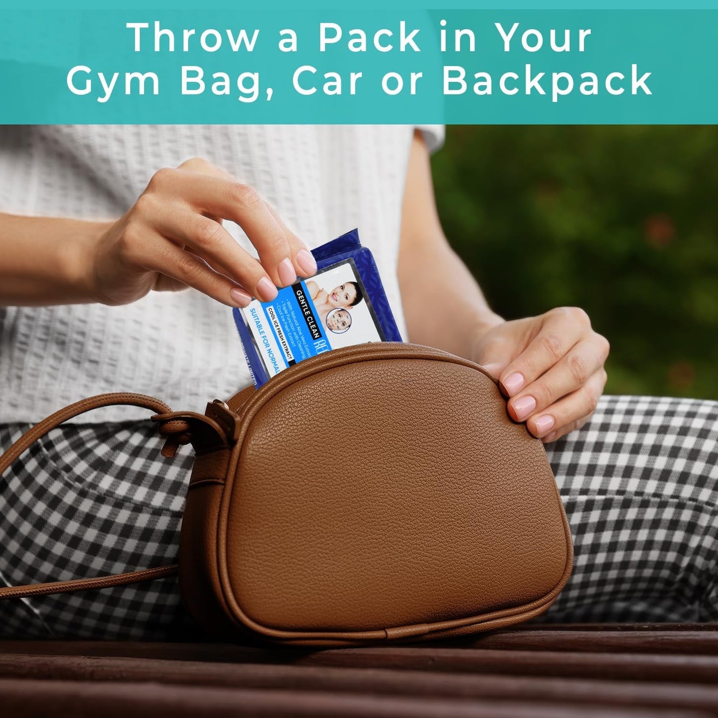 Refreshing Alcohol-Free Wet Wipes – Facial & Body Wipes (25 Pc)