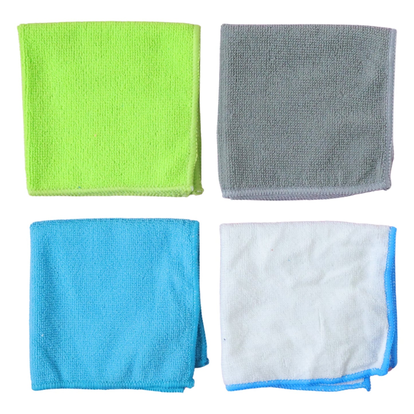 Microfiber Cleaning Cloth (4 Pc Set, 28x29 Cm)