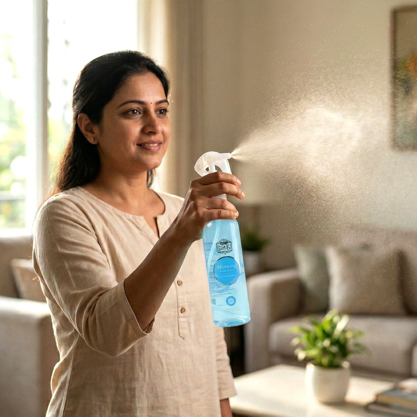 Next morning breeze home air freshener bottle