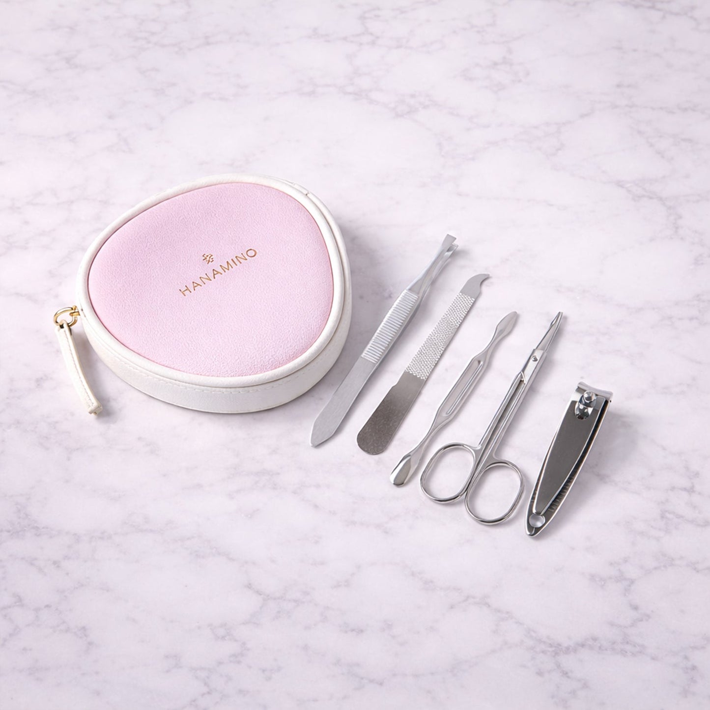 5 in 1 Manicure Pedicure Grooming Kit Nail Care Set With Storage Case