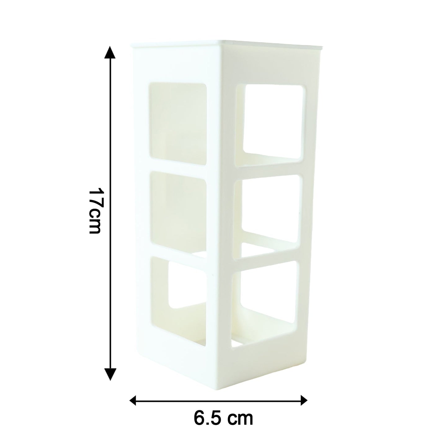 Plastic Wall Mounted Storage Rack Holder for Remote and Small Items (1 Pc)