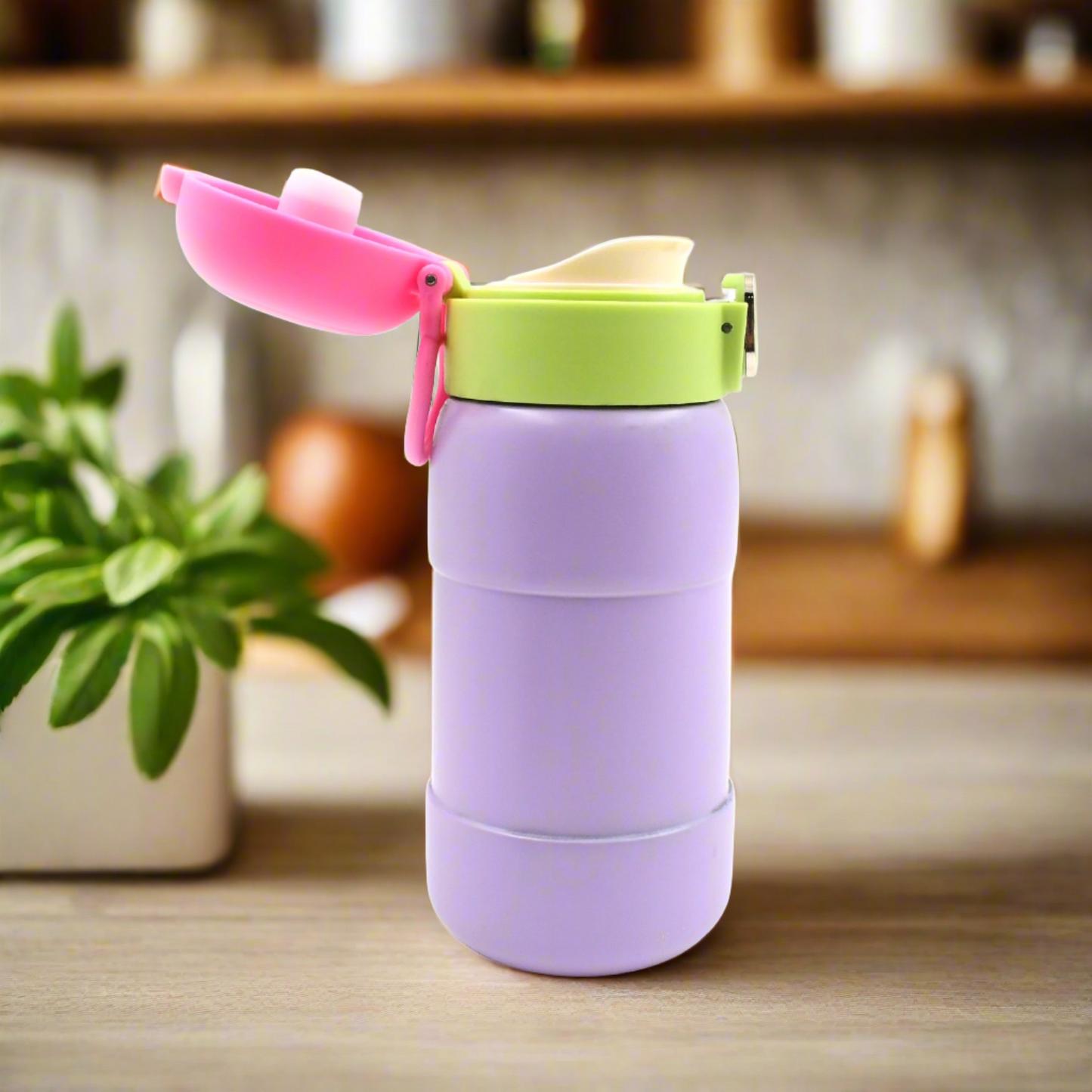 Duck Stainless Steel Water Bottle (1 Pc / Mix Design)