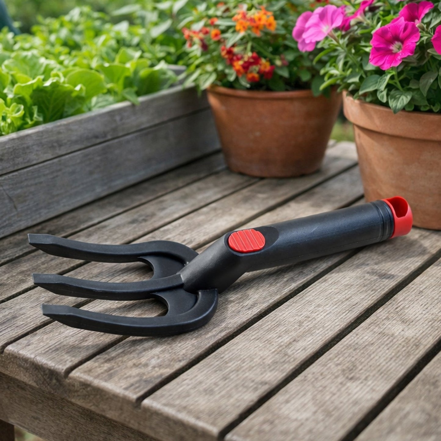 Heavy Duty Garden Hand Cultivator Fork 27.5 Cm (1 Pc)