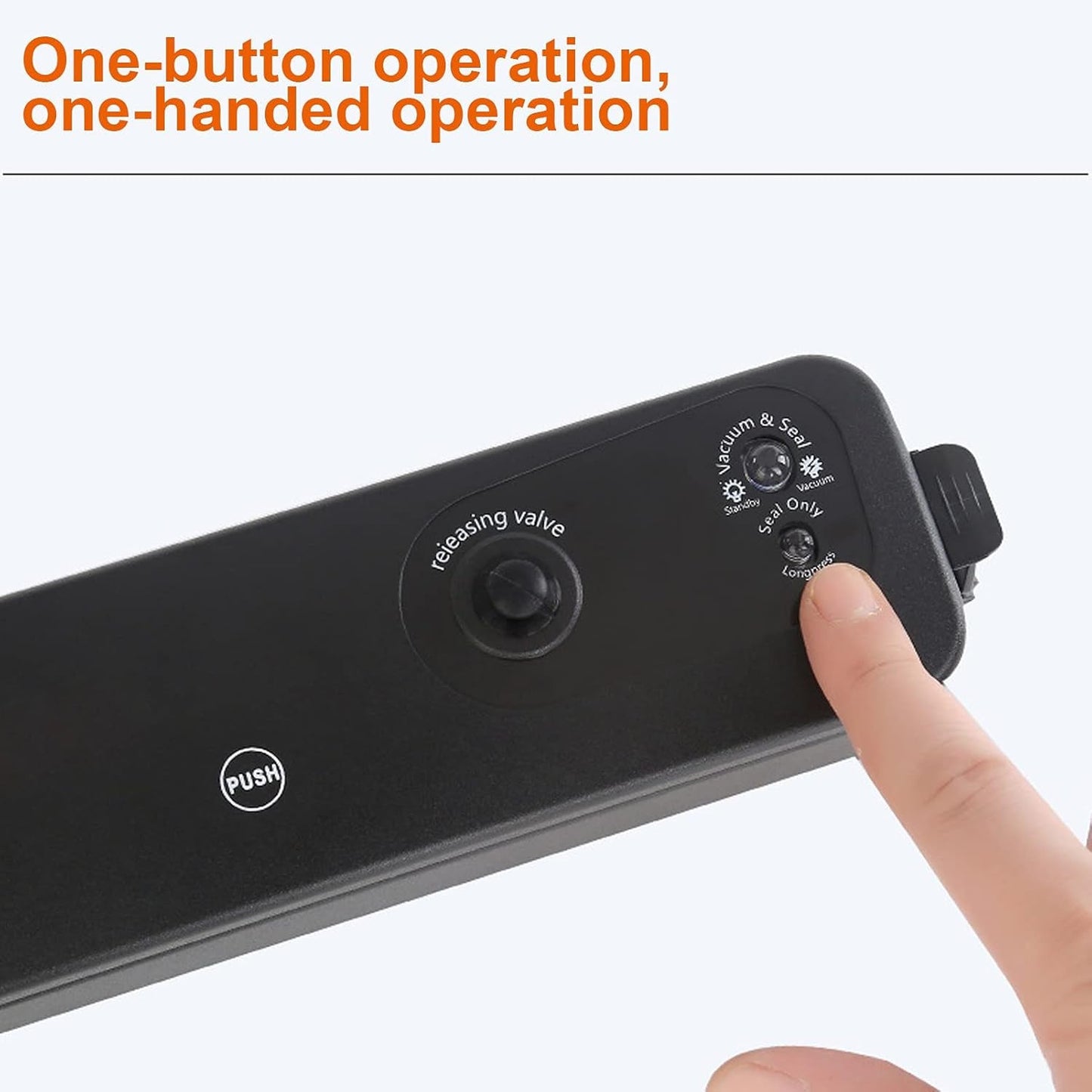 Vacuum Sealer Machine with 10 Bags, Automatic Hands-Free, Smart Food Preservation (1 Set)