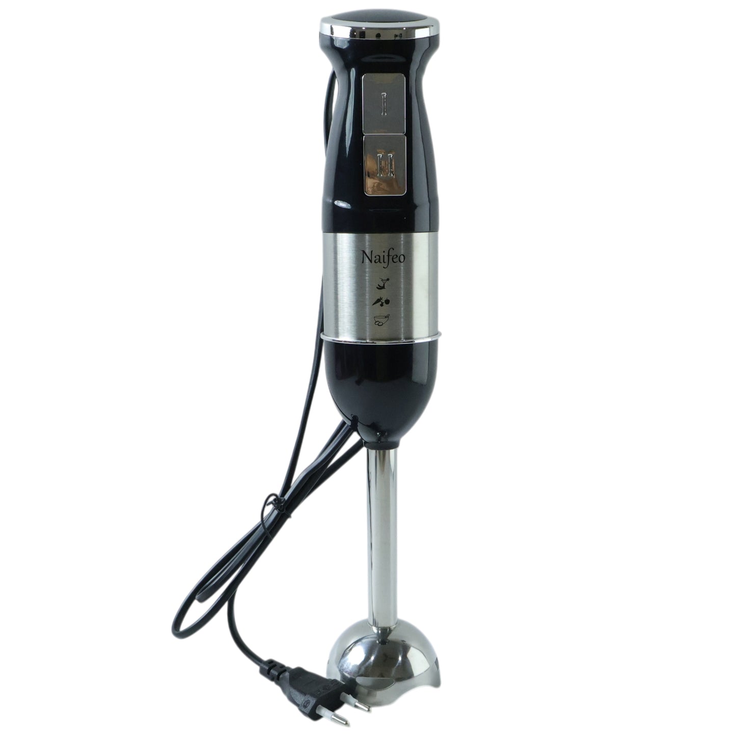 Stainless Steel Handheld Emulsion Blender With Four-blade Blade (300W / 1 Pc)