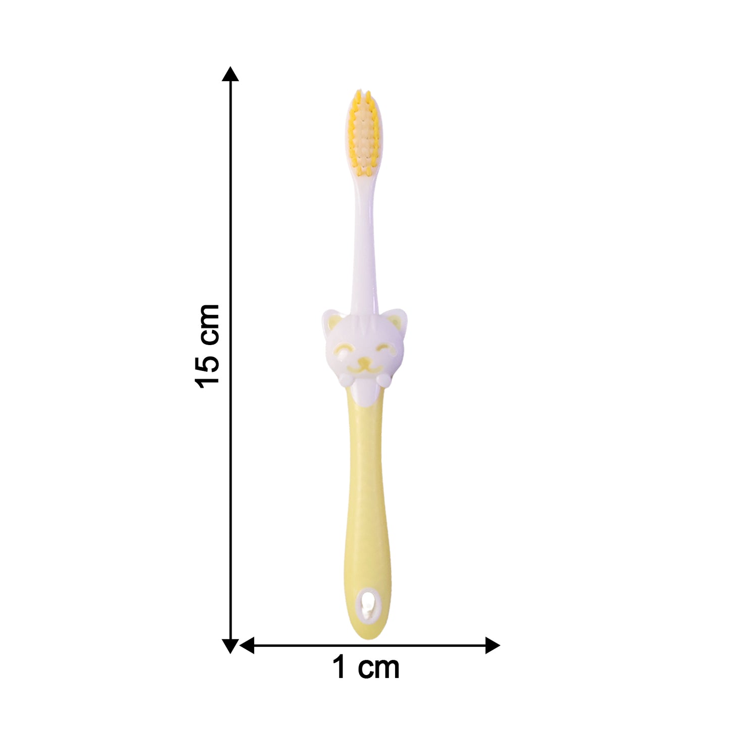 Kids Cartoon Design Toothbrush with Fan Toy Set (2 Pc Set)