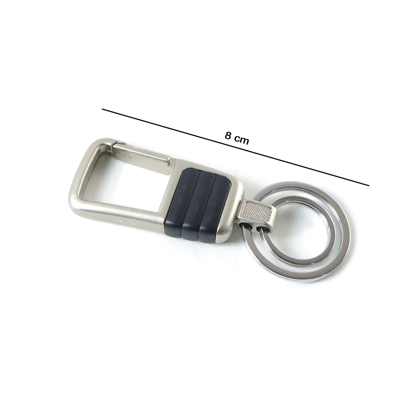 Premium Metal Heavy Duty Stylish Keychain (1 Pc)
