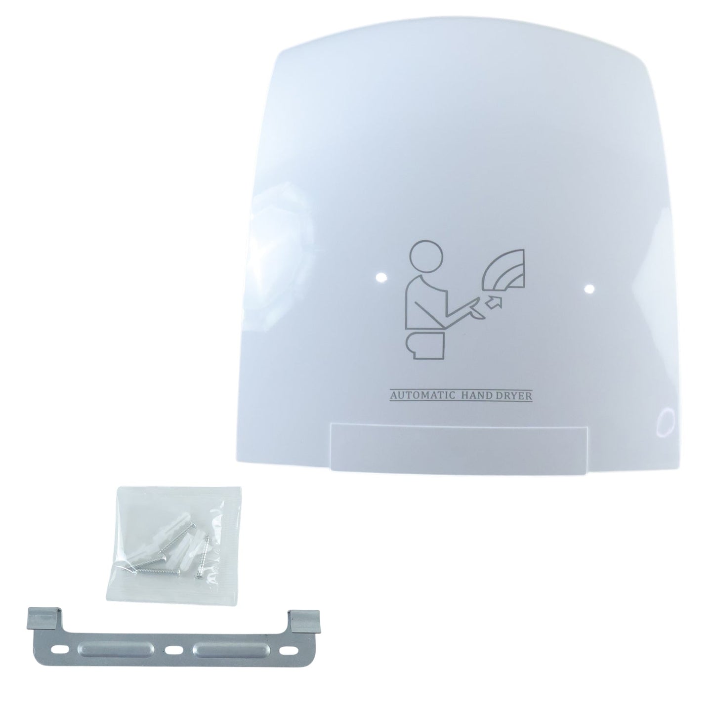 Electric Wall Mounted Automatic Sensor Hand Dryer (1 Pc)