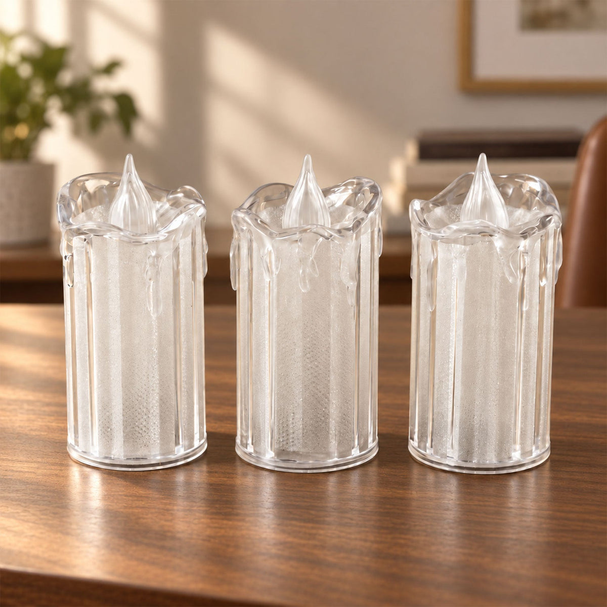 LED candle feature view