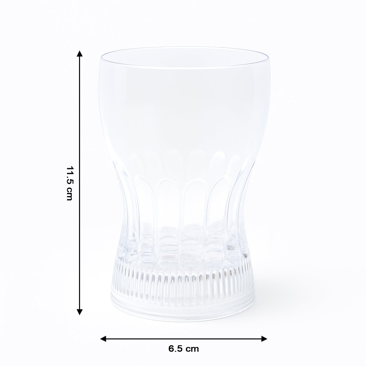 Plastic Fancy LED Light Glass 200 ML (1 Pc)