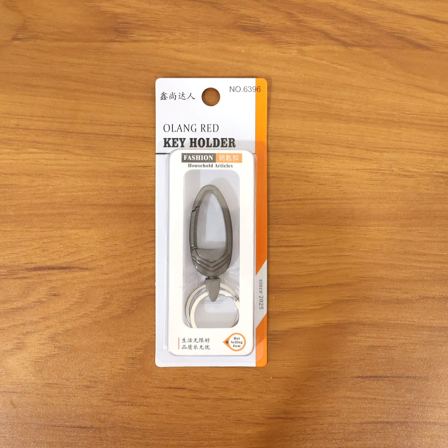 Premium Heavy Duty Metal Carabiner Keychain with Key Ring Clip Hook (1 Pc)