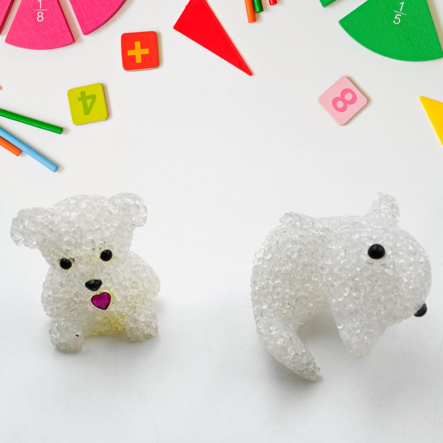 Decorative Multi Shape LED Night Lamp Set Cute Animal Design (6 Pc)