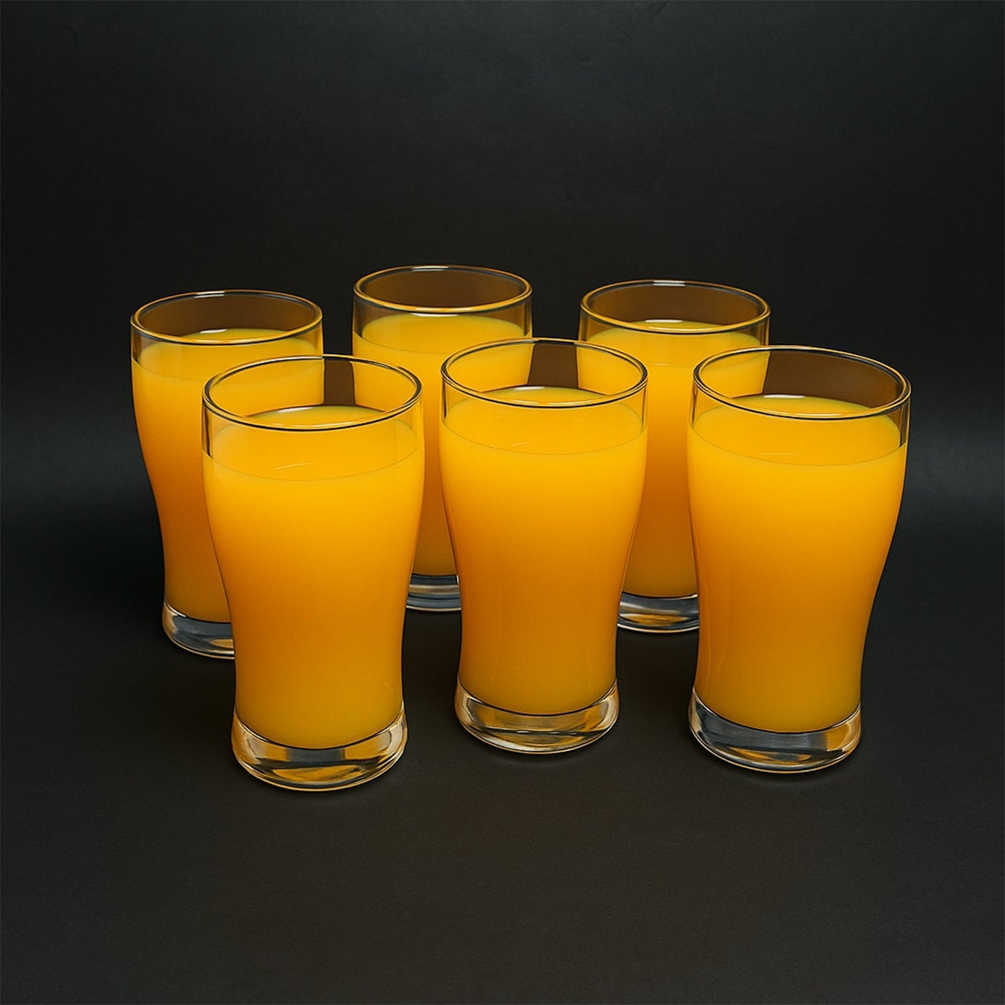 Apex Vista Unbreakable Pitcher Glass Set – 350 ML (Approx) | 6-Piece