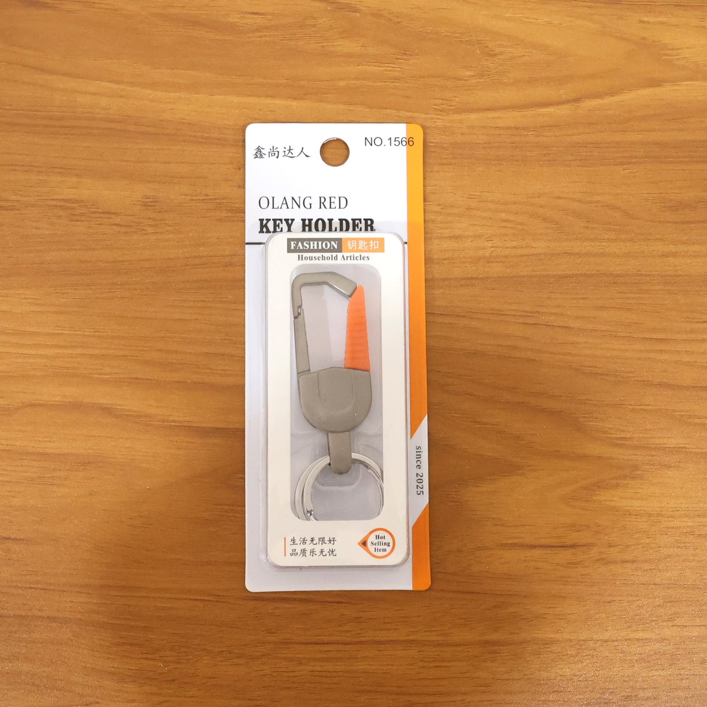 Heavy Duty Metal Key Holder Carabiner Clip Keychain (1 Pc)