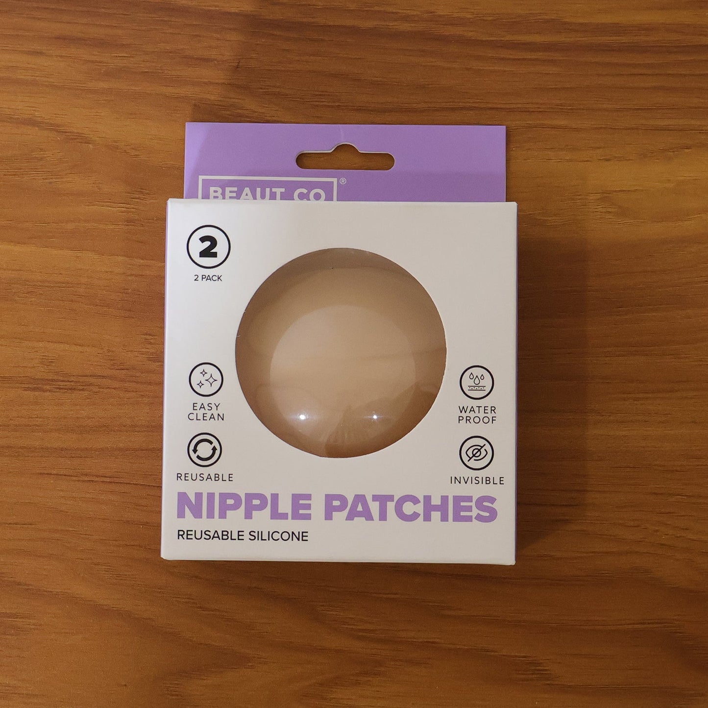 Reusable Silicone Nipple Cover Patches (2 Pc)